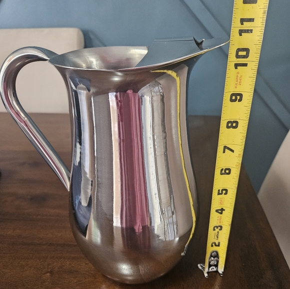 Steelite Metal pitcher Silver - Picture 3 of 4